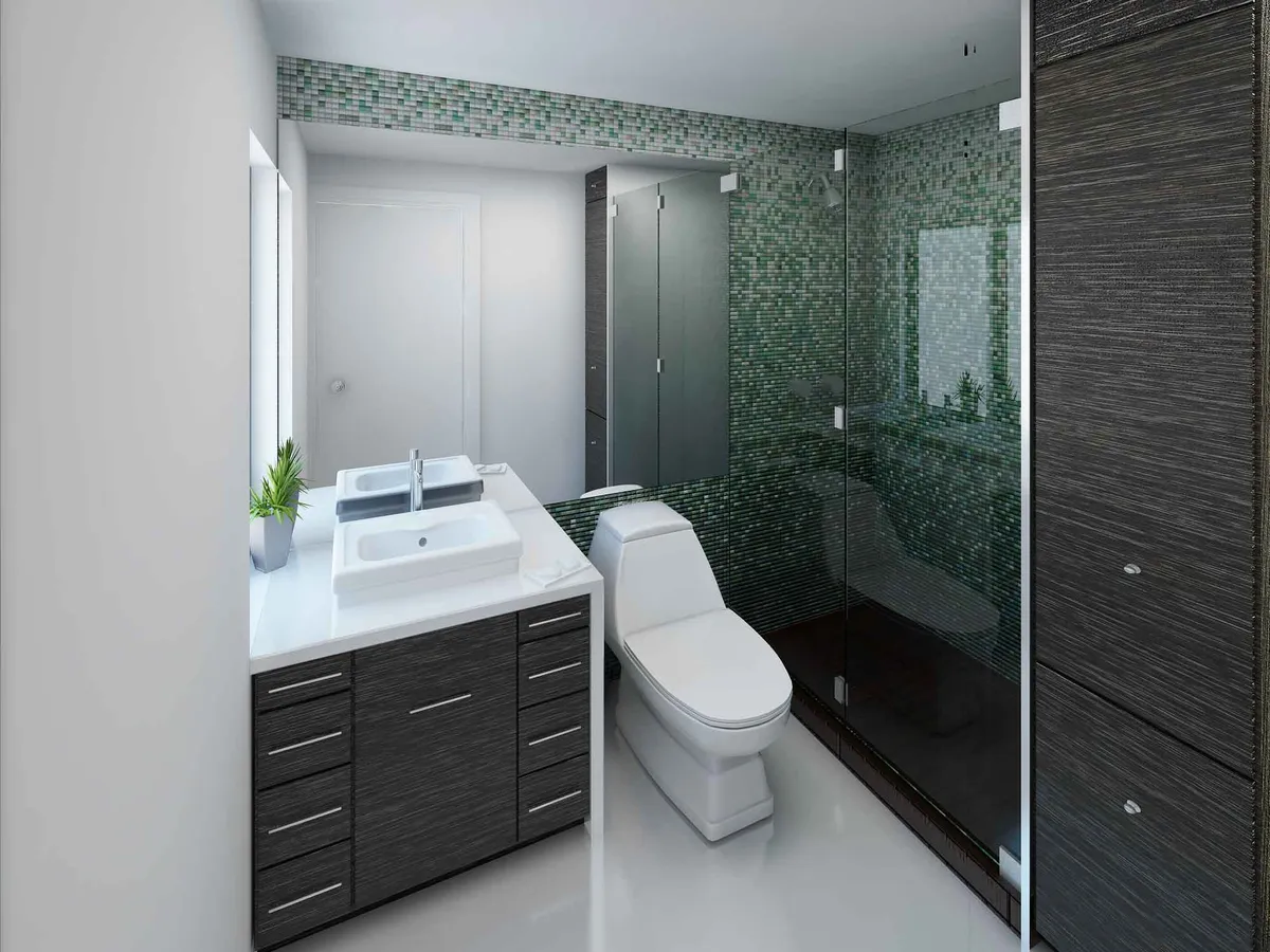 Plomería para baño completo: WC, lavabo y regadera